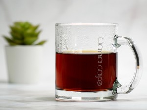 WanaCafe玻璃馬克杯 (350ml)